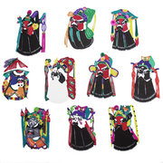 Chinese <em>Assorted</em> Handmade <em>Paper</em> Cut: Peking Opera Masks