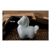 ZD007 Porcelain horse of the 12 animals of the Chinese zodiac