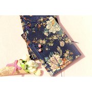 Thread Bound Cloth Cover Notebooks: Flowers NB019